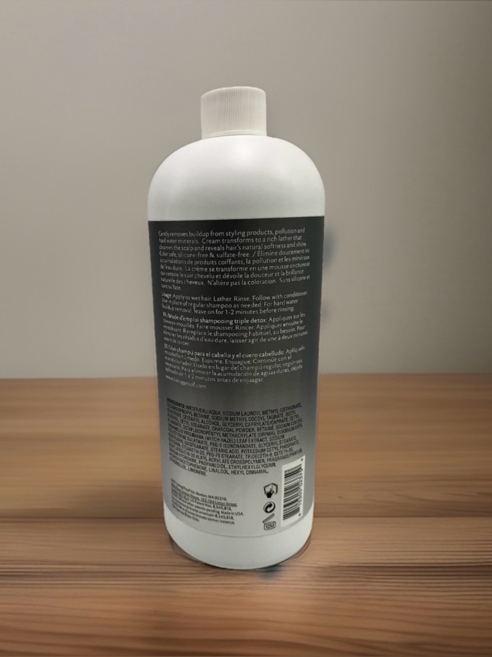 Living Proof Perfect Hair Day Triple Detox Shampoo 1L 32fl oz - Picture 2 of 4